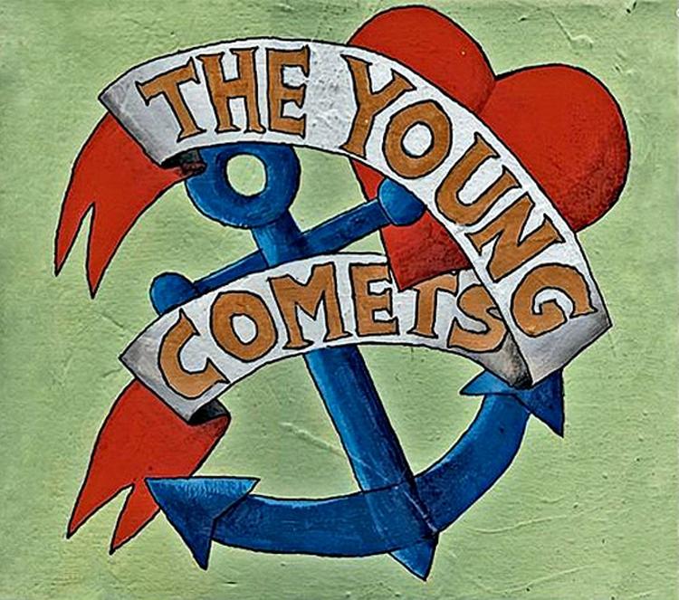Rhythm'n'blues. The Young Comets er gået i gemmerne og fortolker guldrandet musik.  Illustration: Blackout Music 