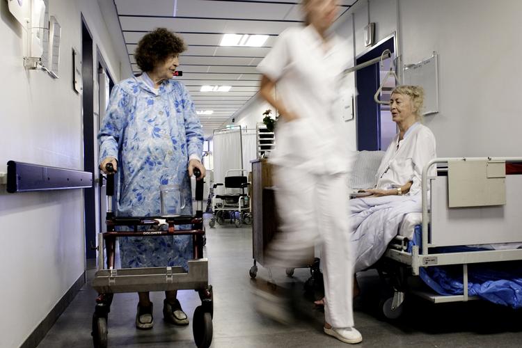 Sort-dag. Fællestillidsmanden kalder det 'sorte-onsdag', når 39 ansatte i overmorgen skal afskediges. (Arkivfoto) 