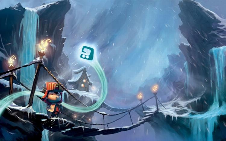 'LostWinds'-hovedpersonen, Toku, er igen hjulpet af vindånden Enril og søger efter sin forsvundne mor i 'Winter of the Melodias'. 