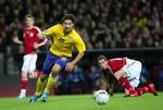 VM-kvalifikation: Danmark - Sverige (1-0)