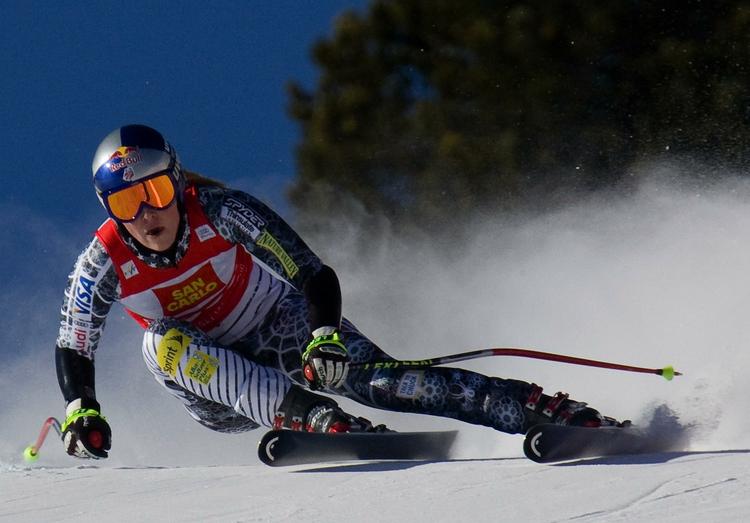 højdepunkt. Vinter-OL i Vancouver skal være et klimaks for amerikanske Lindsey Vonn. Men hun har ikke kunnet træne igennem op til OL. Arkivfoto. 