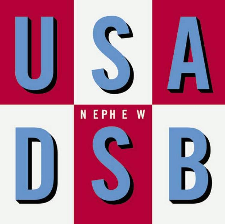 Coverart. Nephews 'USADSB'-plade er en af 00'ernes mest letgenkendelige covere, men er flot nok til at blive et frimærke? 
