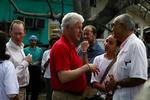 Aktiv. Bill Clinton har haft fart på den seneste måned, hvor han har arbejdet i døgndrift med hjælpearbejdet i Haiti. 