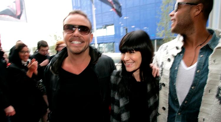 Influenzaramte. To tredjedele af 'X Factor'-dommertrioen er ramt af sygdom. Kun Remee (t.h.) er sikker deltager i aftenens udsendelse. Arkivfoto. 