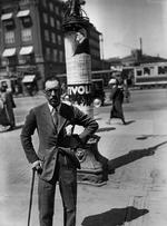 Igor Stravinsky, der her ses under et besøg i København i 1920'erne, forvandlede sig fra fattiglus til verdensstjerne. Ikke mindst på grund af hans ballet, der efterlod pariserne i granatchok i 1913. Arkivfoto: Polfoto 