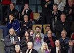 sur. Find Gunnar Prokop! Den østrigske træner sender en bandbulle mod danske tilskuere efter kampen i går mellem Viborg og Hypo. 
