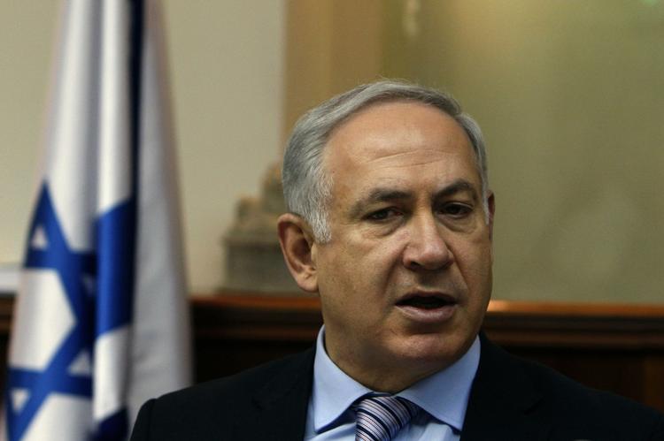Israel vil gerne give indtryk af, at det er nødt til at forsvare sig mod Hamas. At landet står mod ryggen mod muren. At det kæmper for sin eksistens. (Billede af Israel's Premiereminister Benjamin Netanyahu). 