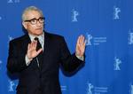 Scorsese. Den 67-årige veteran poserer her i forbindelse med pressemødet for den uhyggelige 'Shutter Island', der blev vist lørdag i Berlin. 