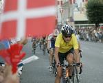 hjemmebane. VM i Danmark er et interessant emne for Michael Rasmussen, der fik stor opbakning ved et gadeløb i Charlottenlund kort efter sin udelukkelse fra Tour de France. Arkivfoto 