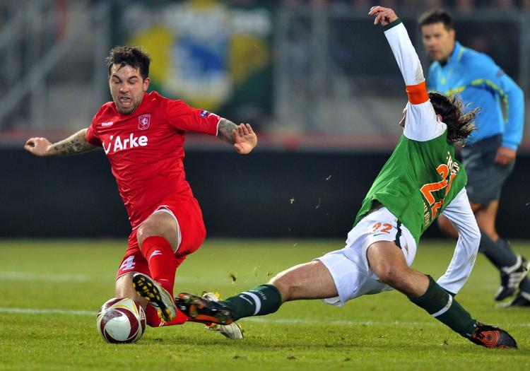 1-0. Twente i rødt vandt hjemme 1-0 over Werder Bremen. 