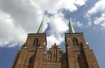Hvilested. Roskilde Domkirke er kendt som den kirke i verden, der har flest konger og dronninger begravet: 37 i alt - 20 konger og 17 dronninger. Arkivfoto. 