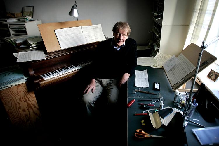 Per Nørgård trommemusik er koncentrerede udgaver af mandens store livsprojekt. Arkivfoto: Finn Frandsen 