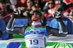 GULD. For tredje OL i træk var der er en norsk vinder af Super G, da Aksel Lund Svindal med en stærk indsats i løbets sidste del opnåede hurtigste tid. 