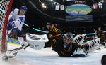 MÅLSØGENDE. Finlands ishockey landshold bankede kasser ind mod Tyskland og er nu klar til gruppefinale mod Sverige 