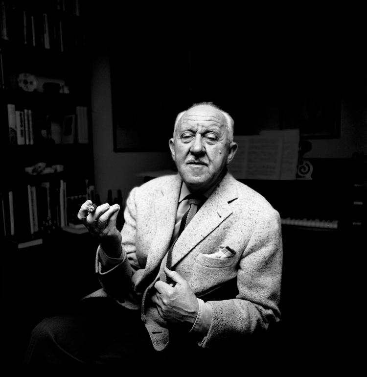 Verdensborger. Halldór Laxness var berejst, slagfærdig og havde et tårnhøjt ambitionsniveau når det gjaldt digtningen. Foto: Sigurgeir Sigurjónsson 