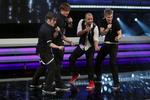 dumpet. In Joy blev her til aften stemt ud af 'X Factor'. 