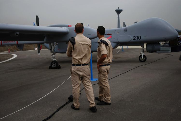 Drone. Det israelske luftvåbens nye førerløse fly kan nå hele vejen til Iran. 