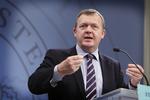 Denmark's Prime Minister lars Løkke Rasmussen. 