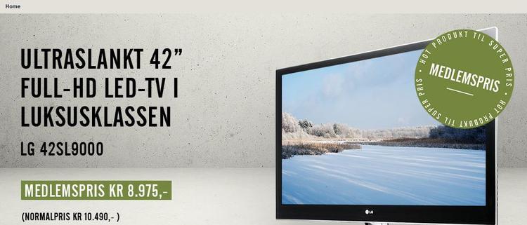 Samtlige fem tilbud på Hi-Fi klubbens hjemmeside kunne findes billigere i andre butikker. Til gengæld får kunderne blandt andet op til to-et-halvt års ægte garanti. Fladskærmen fra LG er blandt de medlemstilbud, vi tjekkede. 