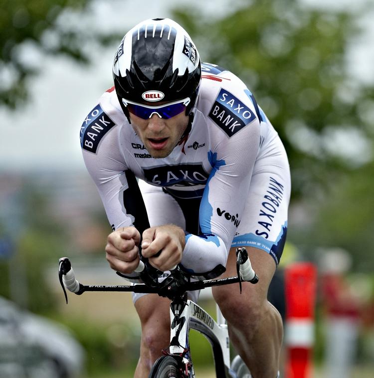 triumf. Alex Rasmussen har tidligere gjort det godt under enkeltstart, som her ved DM i 2009. Men sejren i dag er en af rytterens mest imponerende. Arkivfoto. 