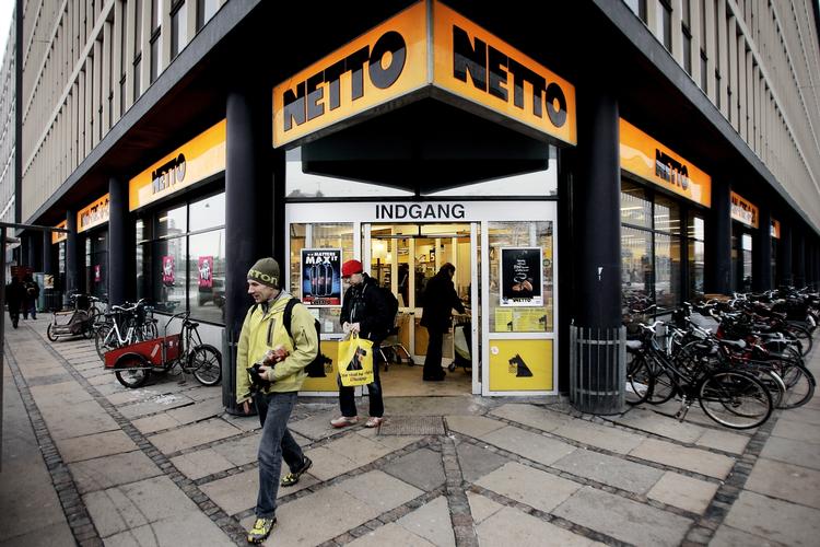 Dansk Supermarked has sold Netto Foodstores Lts. UK to Asda in order to concentrate its efforts more on Scandinavia. Here a Danish Netto store. Archive. 