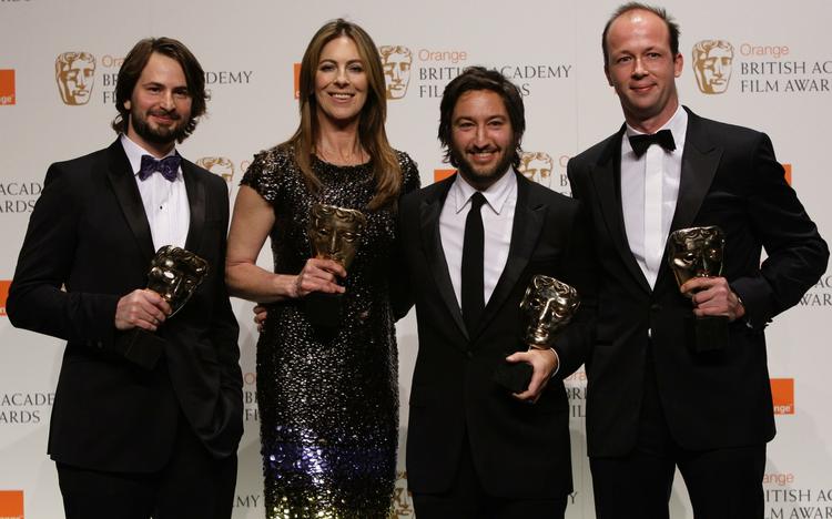 ups. Nicolas Chartier (til højre) fik ikke lige læst Oscarakademiets regler. Det var dumt. 