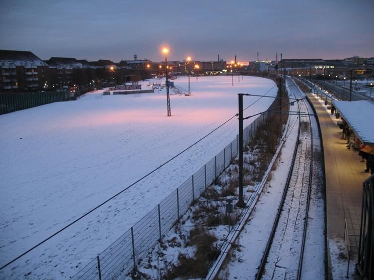 Banearealet bag Mjølnerparken på Nørrebro skal forvandles til en stor folkepark. 