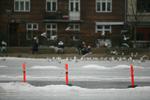 Utæt. Søerne i København kan ikke længere bruges som skøjtebane. Københavns Kommune har forbudt al færdsel på isen. 