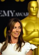 Skilsmissedrama. 'The Hurt Locker'-instruktør Katherine Bigelow ved Oscarnomineringsfrokosten i februar. 'Avatar', instrueret af hendes eksmand James Cameron, formodes at være den største konkurrent i kategorien Bedste Film. Arkivfoto: Chris Pizzello 