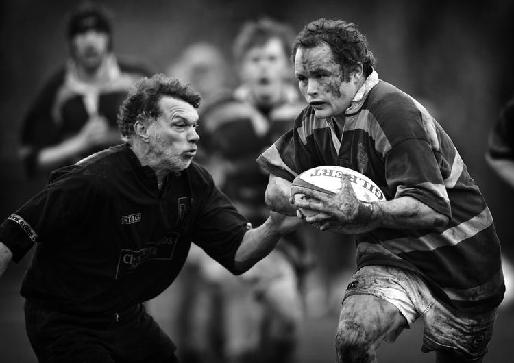 beskidt. Dansk rugby kan ikke klare sig på det internationale plan, når det gælder råstyrken. Men teknik, hurtighed og taktik har de danske spillere nok af, vurderer unionens sportschef. Arkivfoto. 