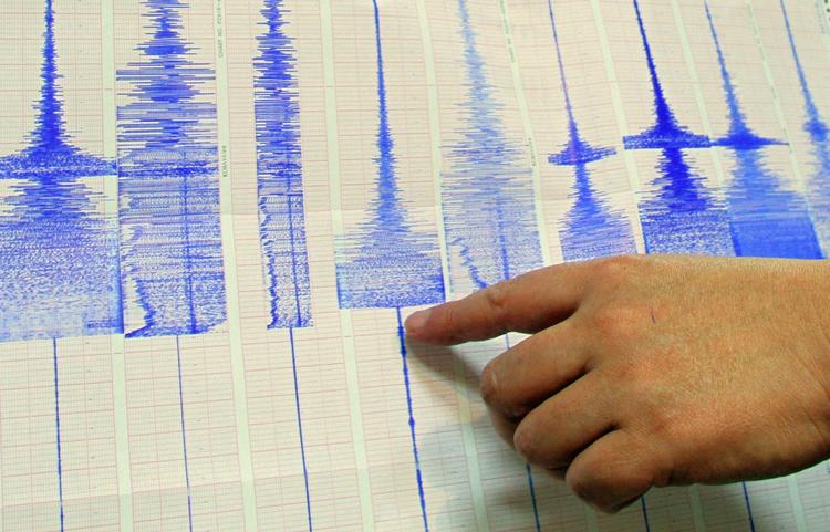 Registreret. Taiwans Seismologiske institut registrerede jordskælvet, som målte 6,4 på richterskalaen. 