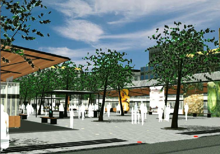 Med i planerne for torvehallerne på Israels Plads er, at der skal være boder både over og under jorden. 