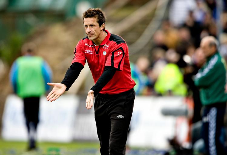 oprykkersucces. Silkeborgs træner Troels Bech er den daglige leder af et hold, der har trodset alle statistikkerne i Superligaen. Arkivfoto. 