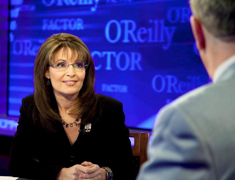 kandidat? Tirsdag 12. januar debuterede den forhenværende vicepræsidentkandidat Sarah Palin som kommentator i 'O'Reilly Factor' på Fox News. Arkivfoto: Fox News/AP 