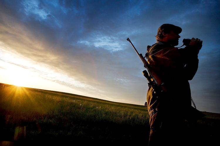 Jægere oplever ofte den tidlige morgensol, og den er med til at sikre dem en sund døgnrytme - og formentlig god søvn, viser ny forskning. Arkiv 