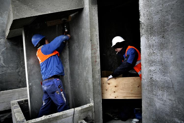 Udfordring. Byggesektoren går et udfordrende 2010 i møde, mener chefanalytiker i Sydbank Christian Hilligsøe Heinig. (Arkivfoto) 