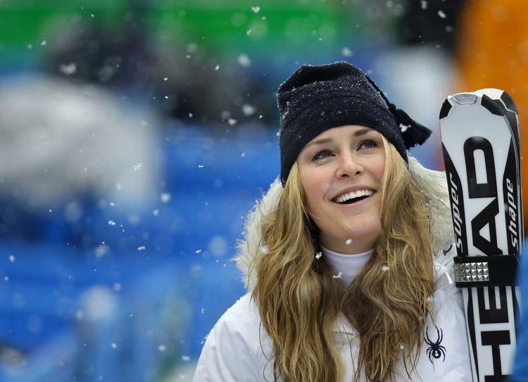 sejrssult. Selv om hun ikke fik fuld gevinst ved Vinter-OL i Vancouver fortsætter Lindsey Vonn med at sejre under World Cup-løbene. Arkivfoto. 
