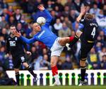 ballet. Der var ikke mange smukke stunder i pokalkampen mellem Portsmouth og Birmingham. Men masser af nærkampe. 