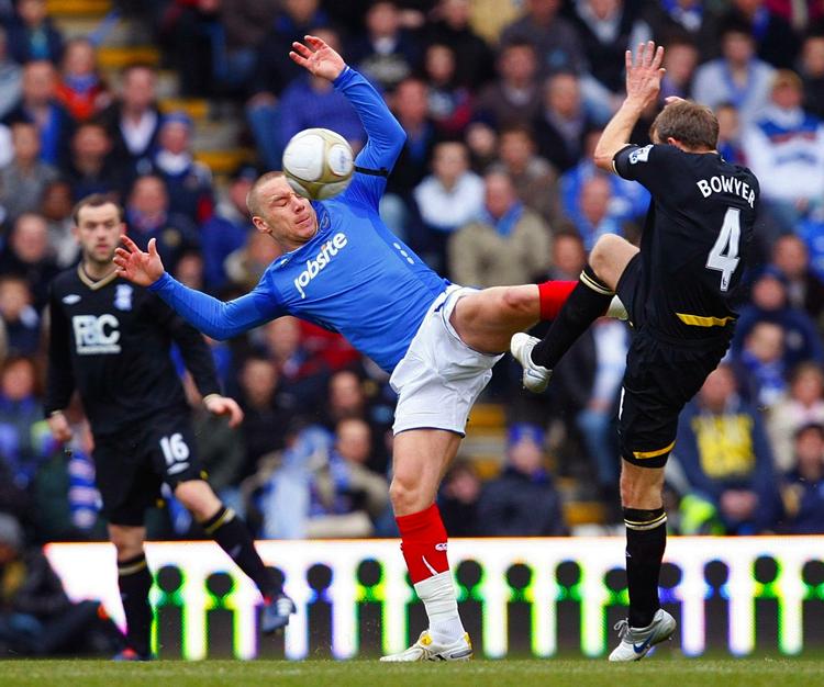 ballet. Der var ikke mange smukke stunder i pokalkampen mellem Portsmouth og Birmingham. Men masser af nærkampe. 