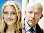 Rumænsk. Næstrformand i det Radikale Venstre, Zenia Stampe (tv) har anmeldt  drabschef Ove Dahl (th) for overtrædelse af racismeparagraffen. 