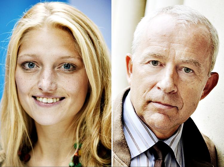 Rumænsk. Næstrformand i det Radikale Venstre, Zenia Stampe (tv) har anmeldt  drabschef Ove Dahl (th) for overtrædelse af racismeparagraffen. 