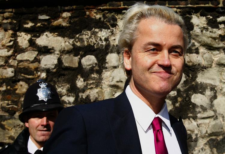 Sejrssikker. Geert Wilders har medvinden. Forleden var han i Storbritannien, hvor han ellers blev nægtet indrejse sidste år. 
