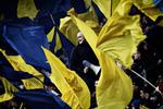 Opbakning. Med over 15.000 tilskuere på tribunerne var der god støtte til Brøndby i forårspremieren. 