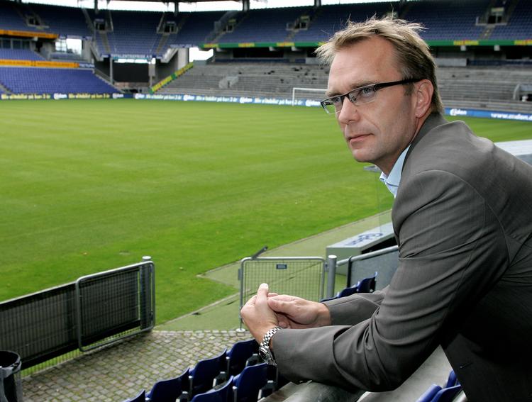 emne. Som kommerciel direktør er Ole Palmå allerede i klubben, og Jesper Nielsen ser gerne Palmå blive administrerende direktør. Arkivfoto. 