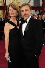 Christoph Waltz og hans kone Judith Holste. Den 53-årige østriger fik en Oscar som bedste birolle for Tarantinos 'Inglorious Basterds'. 