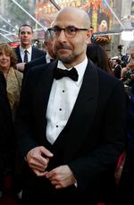 Den amerikanske skuespiller Stanley Tucci til Oscarfest. 