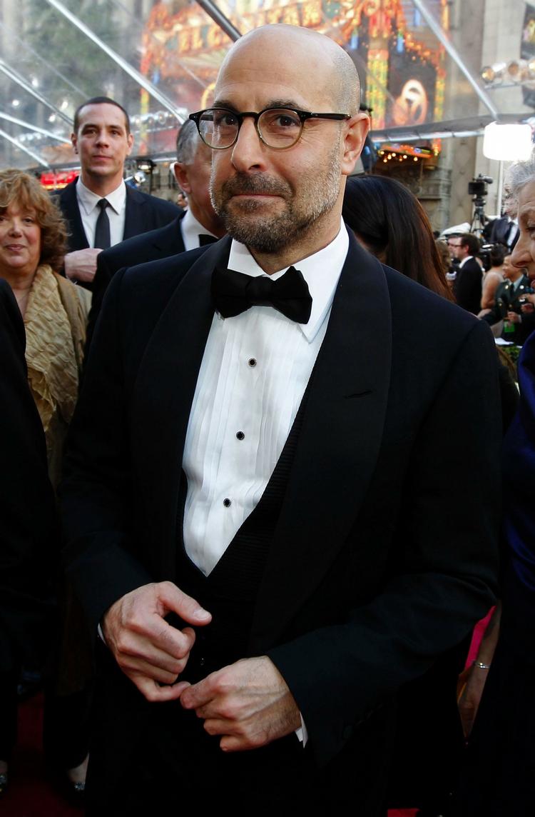 Den amerikanske skuespiller Stanley Tucci til Oscarfest. 