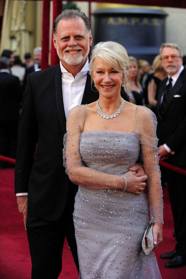 Helen Mirren og hendes mand Taylor Hackford. 