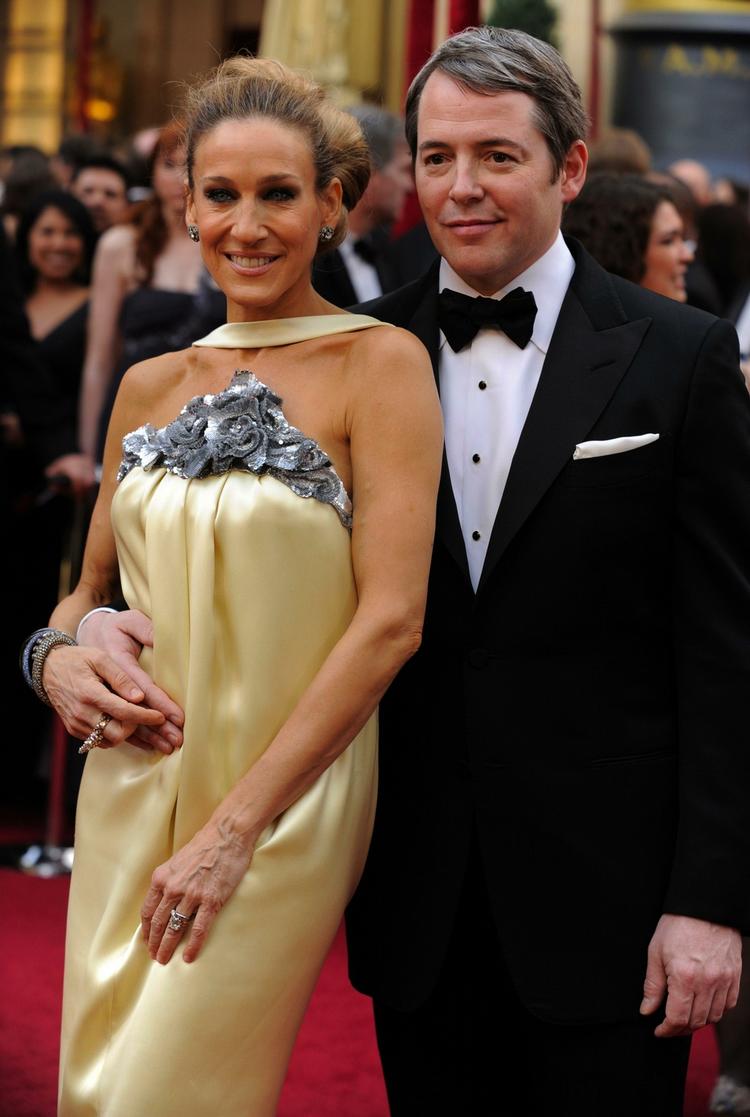 Sarah Jessica Parker og hendes mand Matthew Broderick. 
