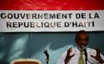 Stop. Haitis præsident Rene Preval vil have udlandet til at stoppe fødevarehjælpen til Haiti. 